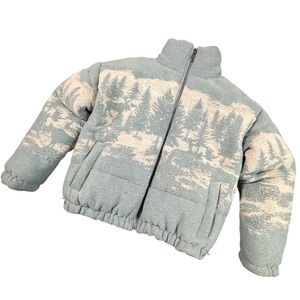 Winter‎ Scene Youth Large/ XL Puffer Jacket